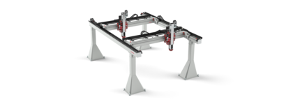 linearführung, lineareinheit, portalroboter, industrieroboter, mehrachsig, flächenportale, portalanwendungen | © Güdel Group AG